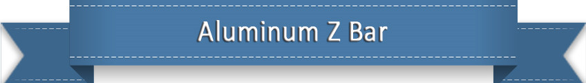 Aluminum Z bar