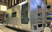 The all-aluminum lightweight subway vehicle body was officially launched